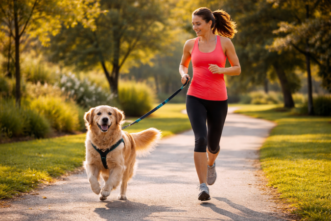 Running with a Dog